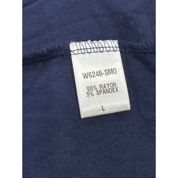 LOVEAPPELLA Women Navy Blue Long Dress LARGE - Picture 5 of 6